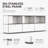 Modular Metal Office Storage Cabinet Drawer Sideboard File Cabinet Dining Cabinet Storage-288373568