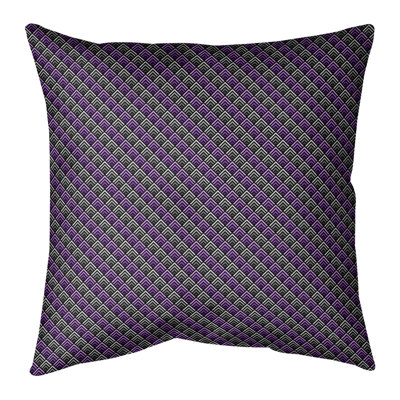 Katelyn  Elizabeth Reverse Geometric Indoor/Outdoor Throw Pillow