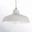 Luminaire suspendu en forme de dôme à 1 lumière Fallon-88325712-102055072-88325713