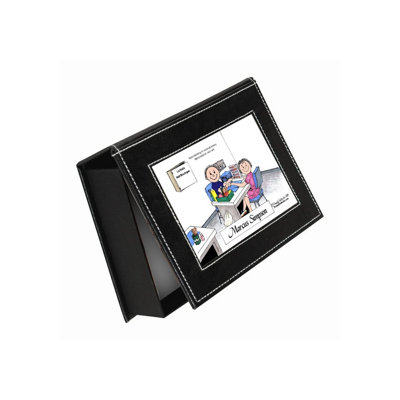 Personalized Friendly Folks Manicurist Memory Box