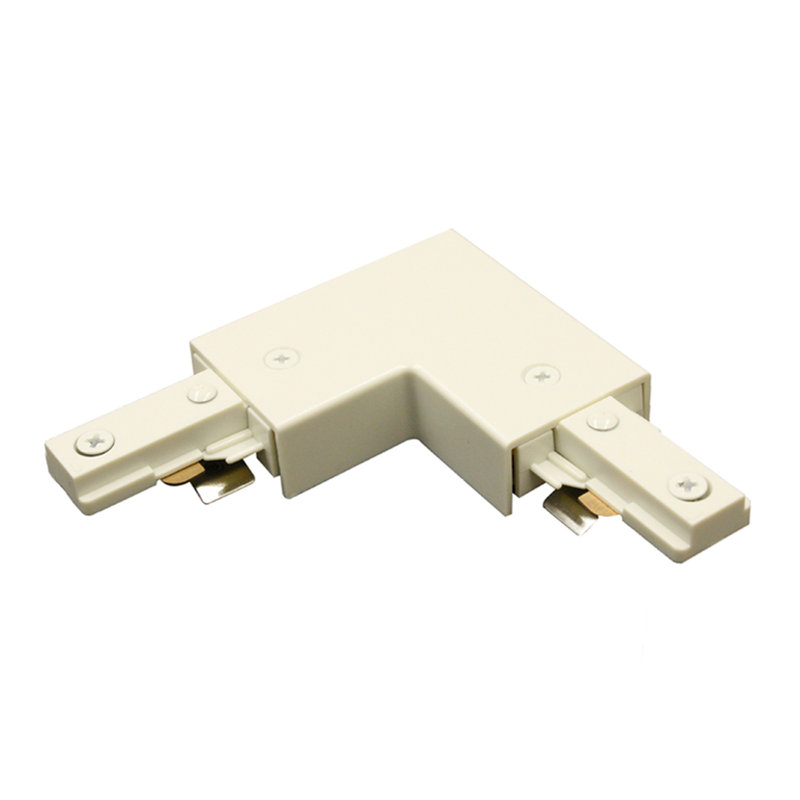 Connecteur en l du système d’éclairage sur rail J Series, Noir