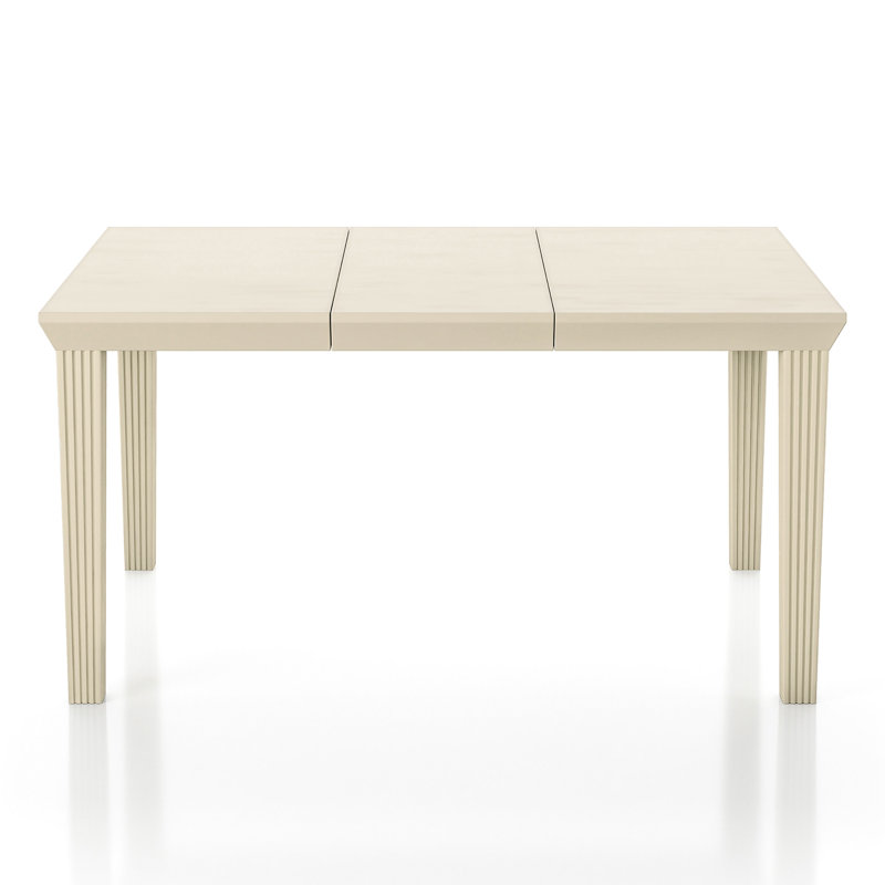 Romane Extendable Solid Wood Base Dining Table