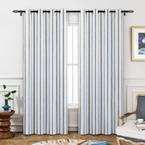 Blue Linen Curtains & Drapes You'll Love