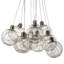 Lustre Drop Globes - 14,4 po x 15,5 po x 41 po - transparent-1268834983