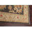 Tapis de couloir unique en laine noué à la main 3 pi 2 po x 23 pi 2 po One Age of a Kind