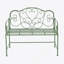 Banc de jardin extérieur - vert