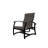 Belle Isle Sling Aluminum Frame Hidden Motion Chat/Lounge Chair With Marine Grade Polymer Arm Accent-98358310-98714543