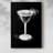 Dressed in Black Martini -Gallery Wrapped Cavas-1899575044