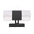 Heyman Glass LED Armed Sconce