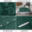 3-Piece Dyed Duvet Cover Set With Pillowcases-115637874-115637872