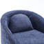 Fauteuil de salle à manger en tissu chenille 30 pièces avec roulettes et assemblage 30 heures-1408155575