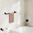 3 -Piece Stainless Steel Bathroom Towel Rack Set With Mounting Hardware-113628032
