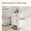 Robot aspirateur avec roulettes