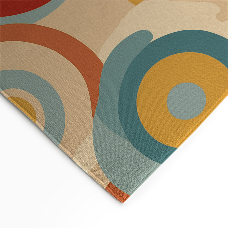 Dazzling Jive Indoor And Outdoor Area Rug, Rectangle 1'6" x 2'6"