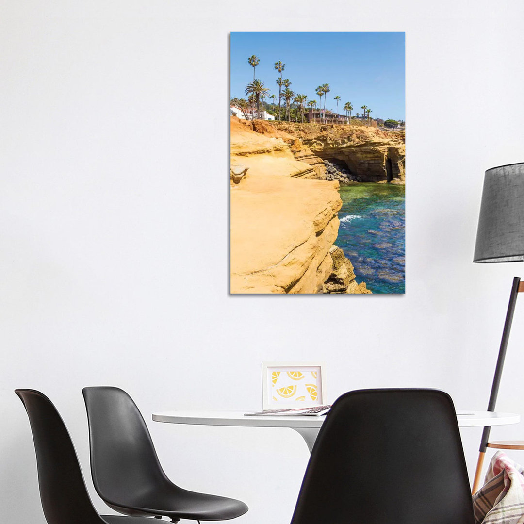 San Diego Sunset Cliffs by Melanie Viola - Wrapped Canvas Print