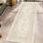 Medallion Non Slip Washable Rug(Cream)-678941577