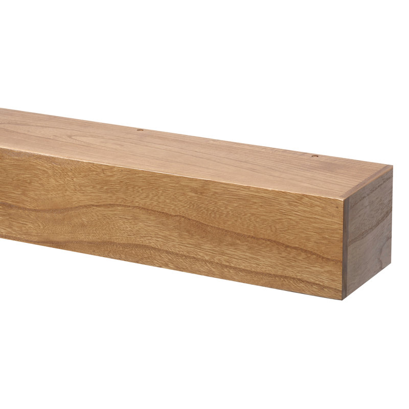 Tablette de manteau de cheminée Aged Classic, 72", Bois de chêne