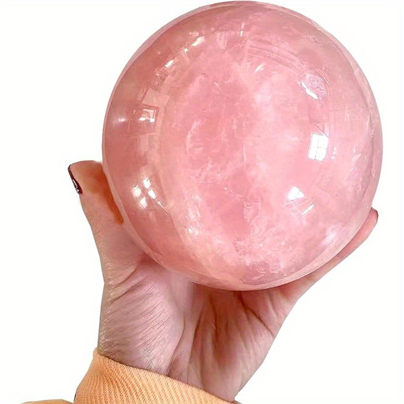 Boules de Barwick en rose naturel, 2,76 pouces à 2,95 pouces, décoration de la maison, décorations pour la maison, cadeaux des Fêtes, cadeaux de la Saint-Valentin