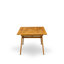 Ensemble de salle à manger 7 pièces pour patio composé d'une table d'extérieur rectangulaire en bois d'acacia et de 6 chaises d'appoint pliantes, 40 x 72 pouces, huile naturelle-371004931-385017272