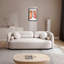 3 + 1, canapé moderne de luxe pour le salon, canapé rembourré en molleton beige pour bureau à domicile, beige clair-129585752