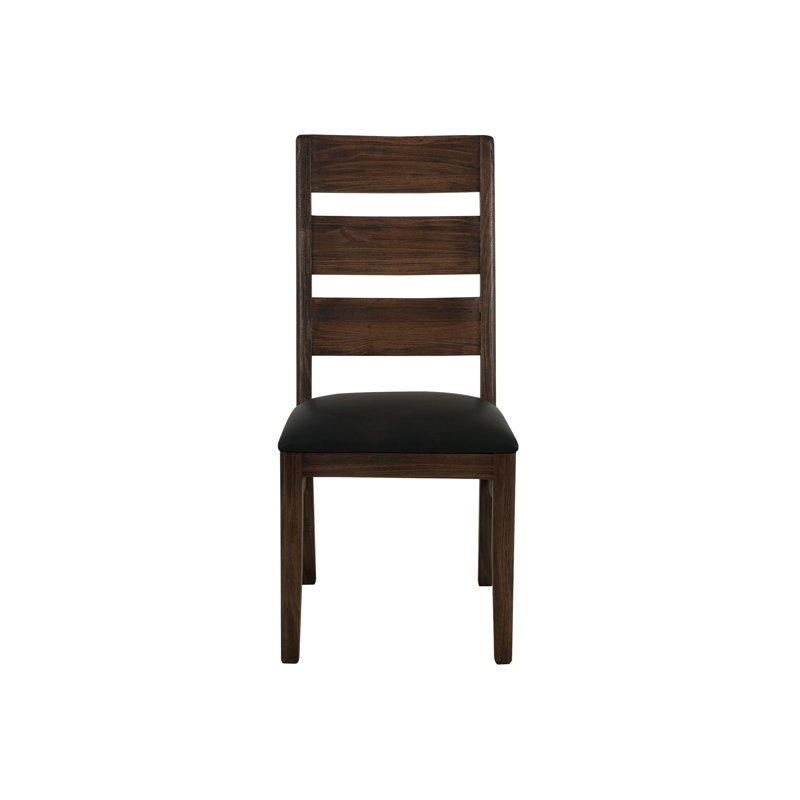 Siège rembourré, chaise en bois