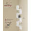 Wall Mounted Corner Shelf With RGB LED Lights-1561385674