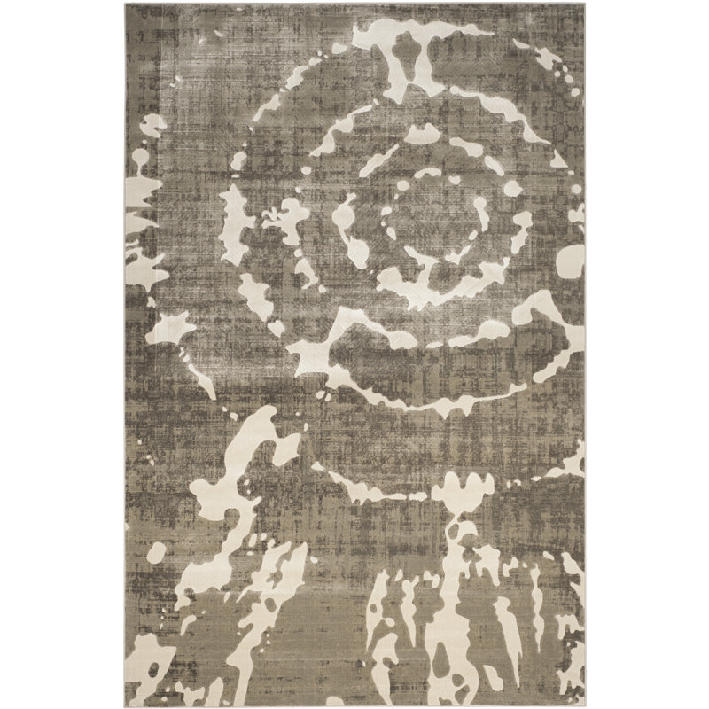 Tapis abstrait Chaima Porcello Performance, Rectangle 6 pi x 9 pi
