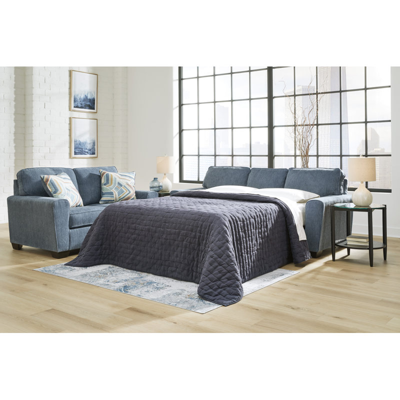 Deok Queen Sofa Sleeper, Blue