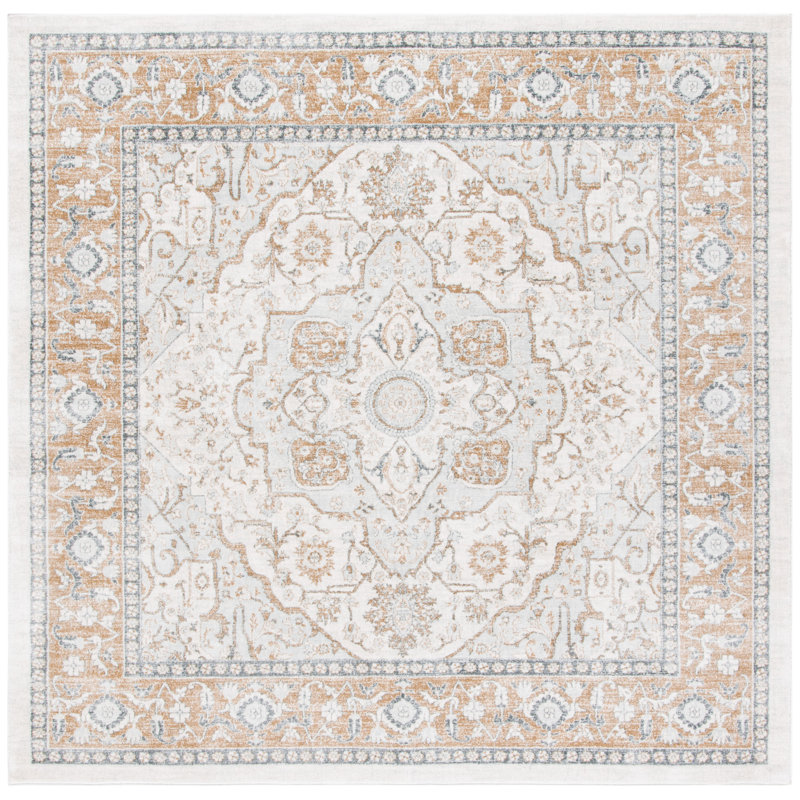 Aaydn Performance Oriental Rug, Square 4'