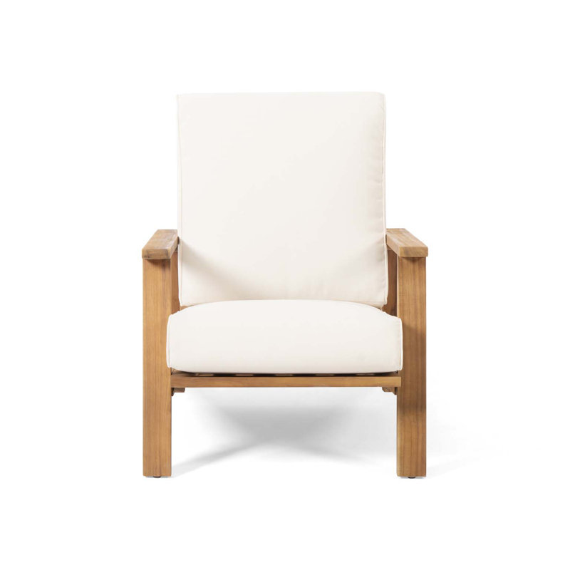 Fauteuil club moderne, Beige