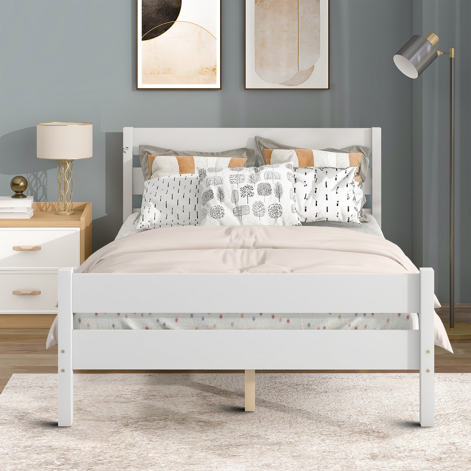 Winston Porter Oxana Slat Bed | Wayfair