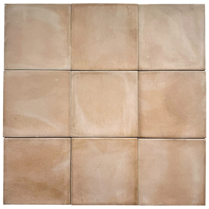 Paille carrée TerraClay, Beige