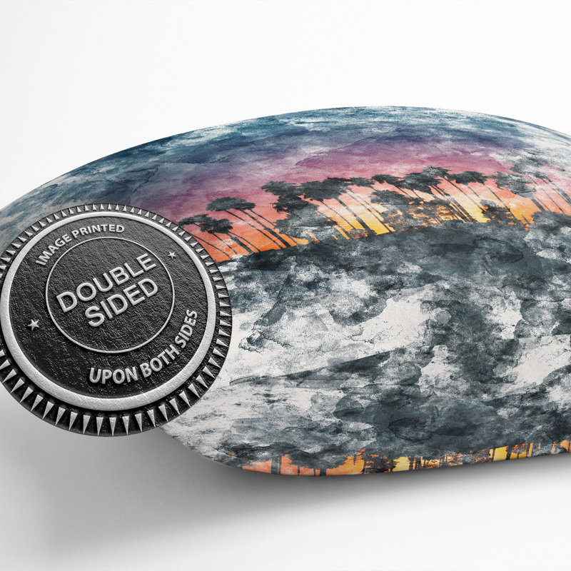 Square Throw Cushion, 55cm H x 55cm W x 20cm D