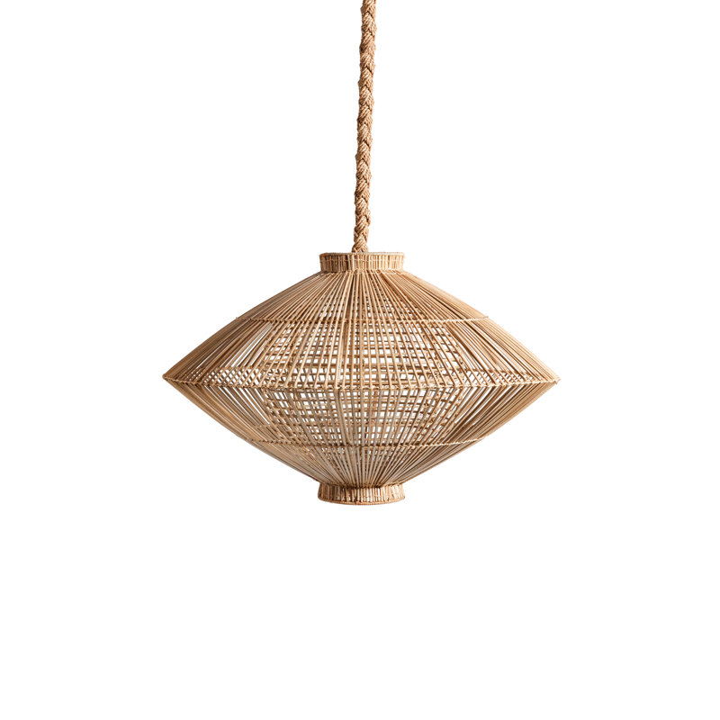 Luminaire suspendu Buri Diamond Weave, Petit