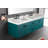 Wenty 14.5'' White Ceramic Rectangular Bathroom Sink