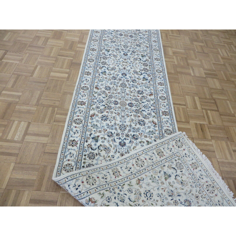 Tapis de zone de tapis de couloir 2 pi 10 po x 21 pi 7 po one-of-kind-noué la à la main Shana