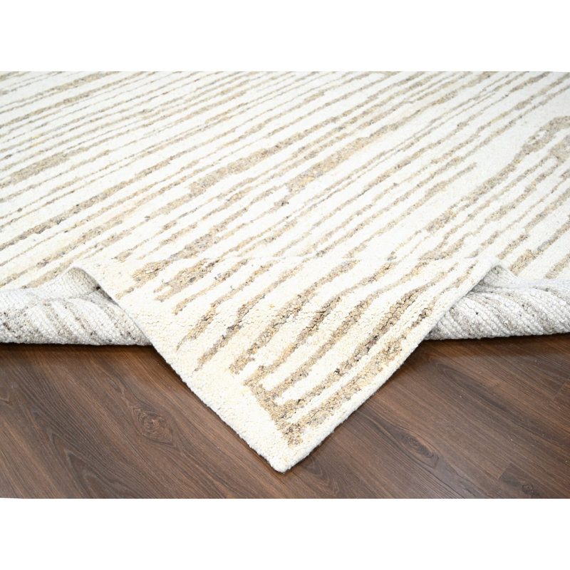 Burnita Hand Knotted Wool Rug