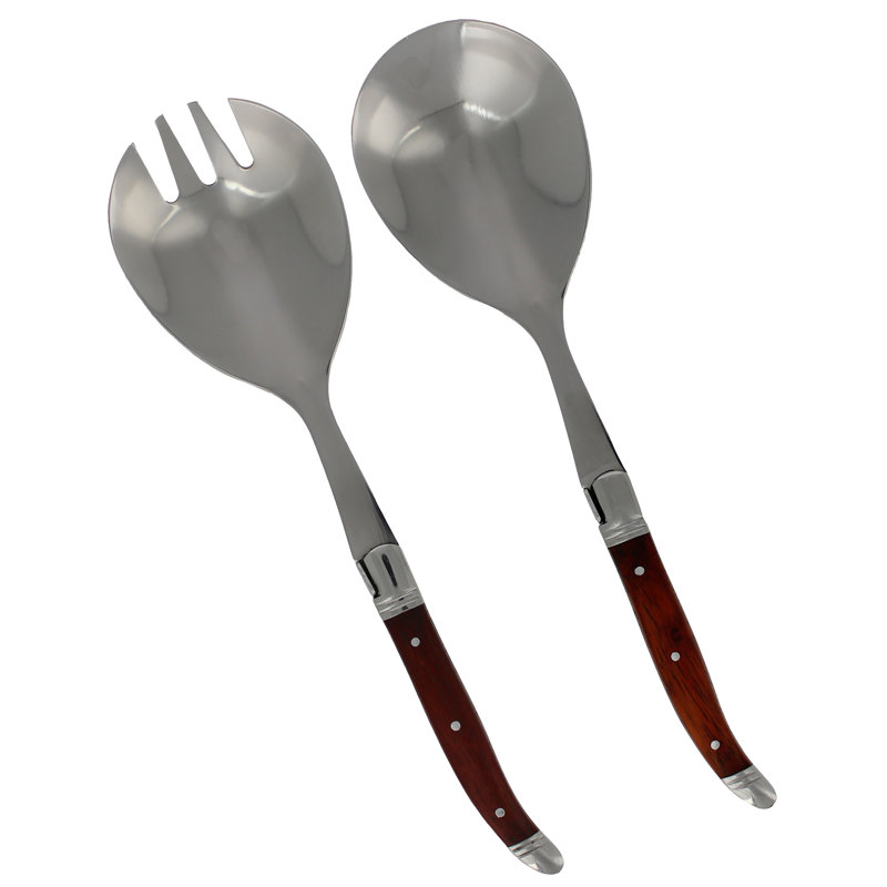 Laguiole Stainless Steel Salad Servers
