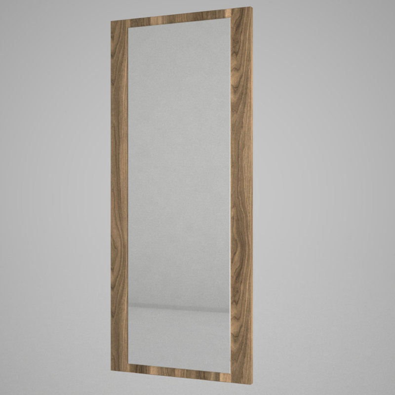Miroir pleine grandeur Elliana, Noyer