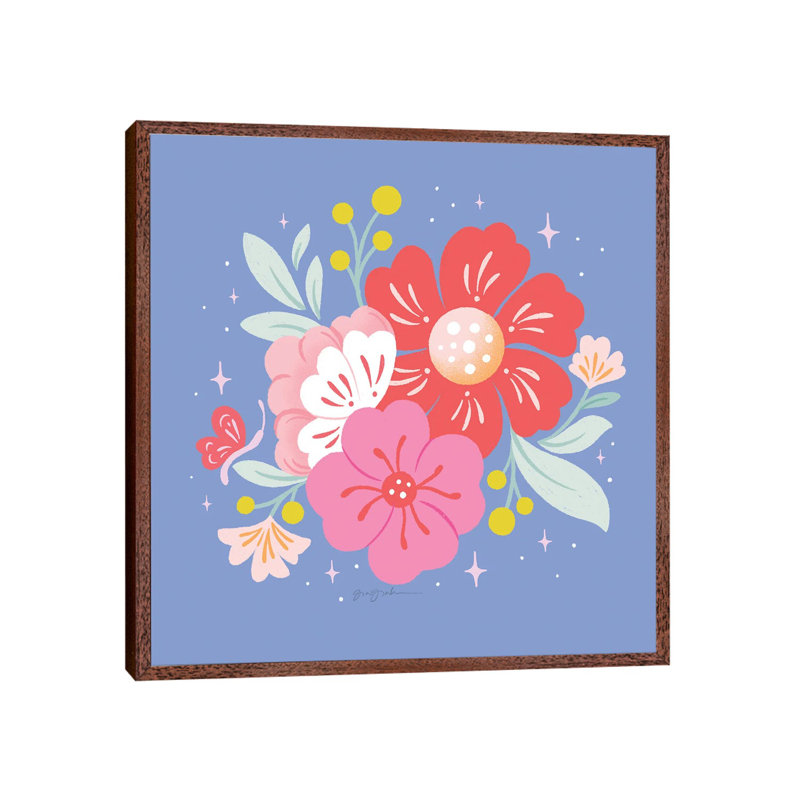 Floral Bouquet I by Gia Graham - Gallery-Wrapped Canvas Giclée on Canvas, Classic Wood Framed, 66.04 cm H x 66.04 cm W