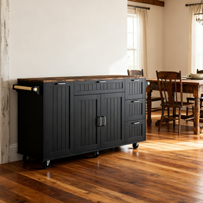 63" W Kitchen Island