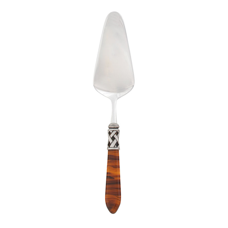 Aladdin Cake Server, Antique Tortoiseshell