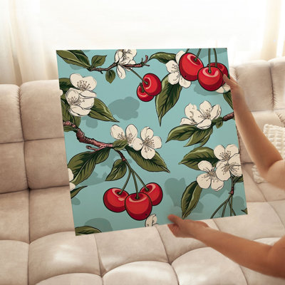 «Food and Kitchen Cherry Dreams I», reproduction d'art moderne sans cadre
