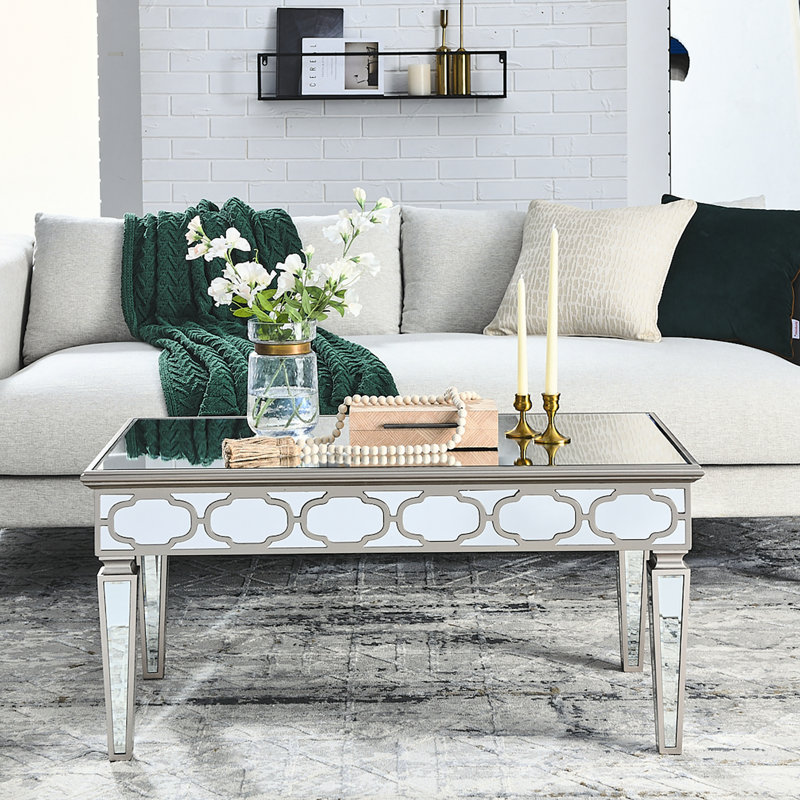Indalecio Glass Coffee Table