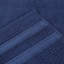 Tylique Zero Twist Cotton Ribbed Modern Geometric Border Soft Highly-Absorbent Hand Towel-407933487