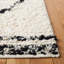 Tapis noir / ivoire en laine et coton Amajah-391986583