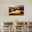 Sunlit Desert Journey, paysage contemporain abstrait, reproduction d'art murale-1323924102