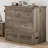 Arlina Farmhouse Twin Murphy Bed With Charging Station & Storage Drawer,Rusitc Gray-989349772