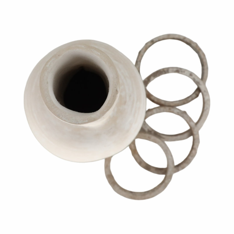 Ceramic/Porcelain Table Vase, 13"