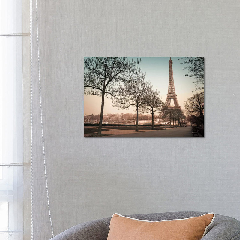 Remembering Paris 1 Piece Wrapped Canvas Wall Art, 66.04 cm H x 45.72 cm W x 3.175 cm D